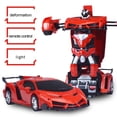 thumbnail image 3 of Rc Car Driving Sports Cars Drive Deformation Robot Model Remote Control Car Rc Fighting Toy Gift 2 En 1 Yuarrent EL018078-06, 3 of 5
