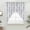 Grey, navy blue, variant on Dark Blue Grey Botanical Swag Valances for Windows 2 Pack, Kitchen Window Curtains 36 Inch Length, Spring Floral Summer Farmhouse Privacy Swag Curtains for Living Room/Bathroom 36"x36"