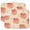 Peach P, variant on Peach Pattern Dish Drying Mats 2 Pack Absorbent, Reusable & Washable Microfiber Sink Drying Pad Cute Kawaii Fruit Print for Modern Kitchens, Quick Dry & Space-Saving (Tropical Summer Design)