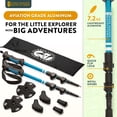 thumbnail image 2 of Bastones de senderismo para niños Hiker Hunger Outfitters, color azul, 2 of 8