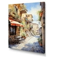 Designart "Charming Italian Village Essence II" Landscapes Canvas Wall