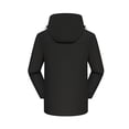thumbnail image 5 of Outdoor Jacket Lined Versatile and Stylish for Casual Adventures for All Seasons Comfortable and Functional with Adjustable Features,Black,XXXXXL, 5 of 5