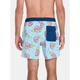 thumbnail image 3 of Neff Men's and Big Men's The Simpsons Print Swim Trunks, Sizes S-3XL, 3 of 5