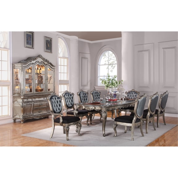 Ergode Dining Table Antique Platinum