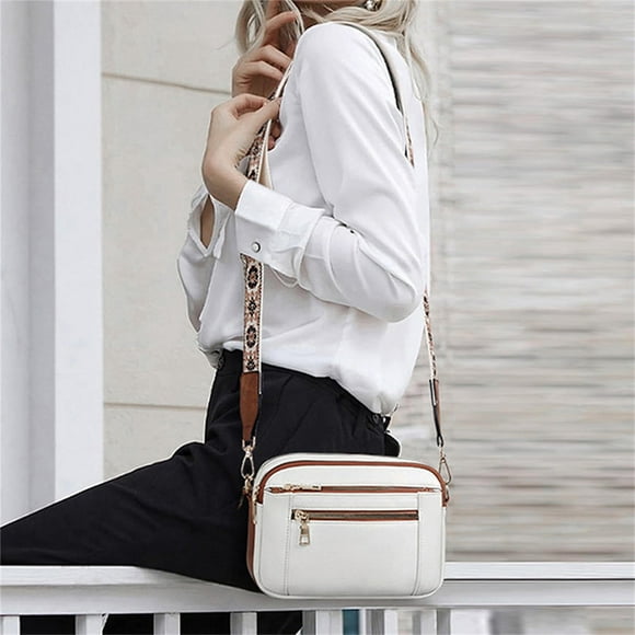 Fiudx Mini Bolso de Hombro Multifuncional, Correa Ancha Desmontable, Versátil Bolso Cruzado y de Cintura, Moderno para Uso Diario, Viajes Al Aire Libre, Regalo Perfecto para Aniversarios, Peso de 320