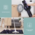 thumbnail image 6 of Purple Halloween Ghost Pumpkin Skull Pattern Kitchen Rugs Sets Of 3,Kitchen Runner Rugs Non Skid Washable,Decorative Kitchen Floor Mats for Kitchen,Sink,Laundry,17"x30"+ 17"x47" + 17"x59", 6 of 6