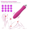 thumbnail image 2 of Masajeador De Silicona Con Vibraciones Ligeras, Vibrador Roscado Reutilizable Resistente Al Agua, Estimulador De Clítoris Resistente Al Desgaste, Individual/Pareja Advancent XX000587-03, 2 of 6