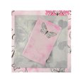 thumbnail image 5 of Pink Butterfly Duvet Cover Set, Twin Size Duvet Cover, 1 Duvet Cover, 1 Fitted Sheet and 2 Pillowcases, Iron Safe, Hypoallergenic, Breathable Bedding Set, Machine Washable, 5 of 7