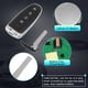 thumbnail image 4 of Reemplazo de control remoto inteligente sin llave M3N5WY8609 315MHz para Ford Focus BEV Eléctrico 2012-2017 para Ford C-Max ENERGÍA 2013-2018 No.164-R7995 CJ5T-15K601-DX 5 Botones, 4 of 7