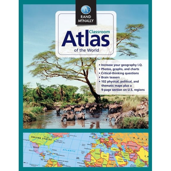 Pre-Owned Classroom Atlas of the World (Paperback) 0528013009 9780528013003