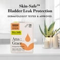 thumbnail image 6 of Attn: Grace Ultimate Incontinence Pads for Women, 28-Pack - Plant-Based, High Absorbency, Breathable - Overnight Pads for Heavy Bladder Leaks & Sensitive Skin, 6 of 6