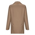 thumbnail image 5 of Pompotops Veste à Col Rabattu pour Femmes, Manches Longues, Manteau, Blazer, Liquidation, 5 of 5