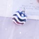 thumbnail image 5 of Colgante de decoración del día de la independencia americana de bola de plástico 6 cm / 12 piezas Wmkox8yii gf10626, 5 of 9