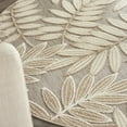 thumbnail image 6 of Nourison Aloha Indoor/Outdoor Natural 5'3" x ROUND Area Rug, (5 Round), 6 of 9