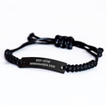 thumbnail image 2 of Funny Best Effin' Sonographer Ever Gifts: Adjustable Black Rope Sonographer Jewelry for Birthday Celebrations, Unique Anniversary Unique Gifts for Sonographers, Funny Sonographer Quote Accessories, 2 of 4