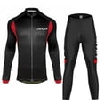 thumbnail image 1 of Lixada Ciclismo Conjunto de tela Traje deportivo para hombre Otoño invierno Mangas largas Ciclismo J Lixada Conjunto de paño de ciclismo, 1 of 7