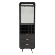 Magara Bar Cabinet Black