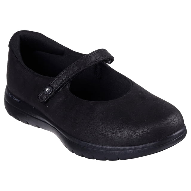 Skechers Mujer On-The-Go Flex Whisper Mary Jane Negro 9.5