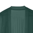 thumbnail image 5 of Xdegoge Swimsuit Cover Ups for Women Open Front Cropped Cardigan Sheer Chiffon Long Sleeve Bolero Shrug Lightweight Beachwear Tops, 5 of 5
