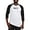 Black/White, variant on CafePress - Vote Blue Baseball Jersey - Cotton Baseball Jersey, 3/4 Raglan Sleeve Shirt