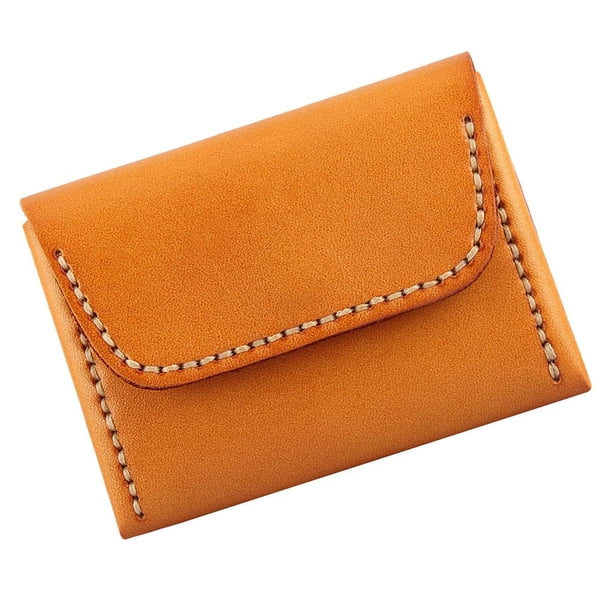 Funda de monedero de viaje de cuero real, , , efectivo, bolsa, Unisex Zulema Monedero de mujer