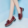 thumbnail image 2 of Women's Casual Shoes Casual Comfortable Leather Loafers With Bowknot Tassel Design For Everyday Wear, 2 of 7