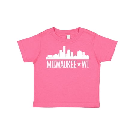 

Inktastic Milwaukee Wisconsin Skyline Wi Cities Boys or Girls Toddler T-Shirt