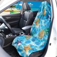 thumbnail image 3 of FUIALDOLG Pineapple Starfish Water Car Seat Towel Cover Universal, for Automotive Seat Covers and Liner Suitable for Vans and Trucks, 3 of 7