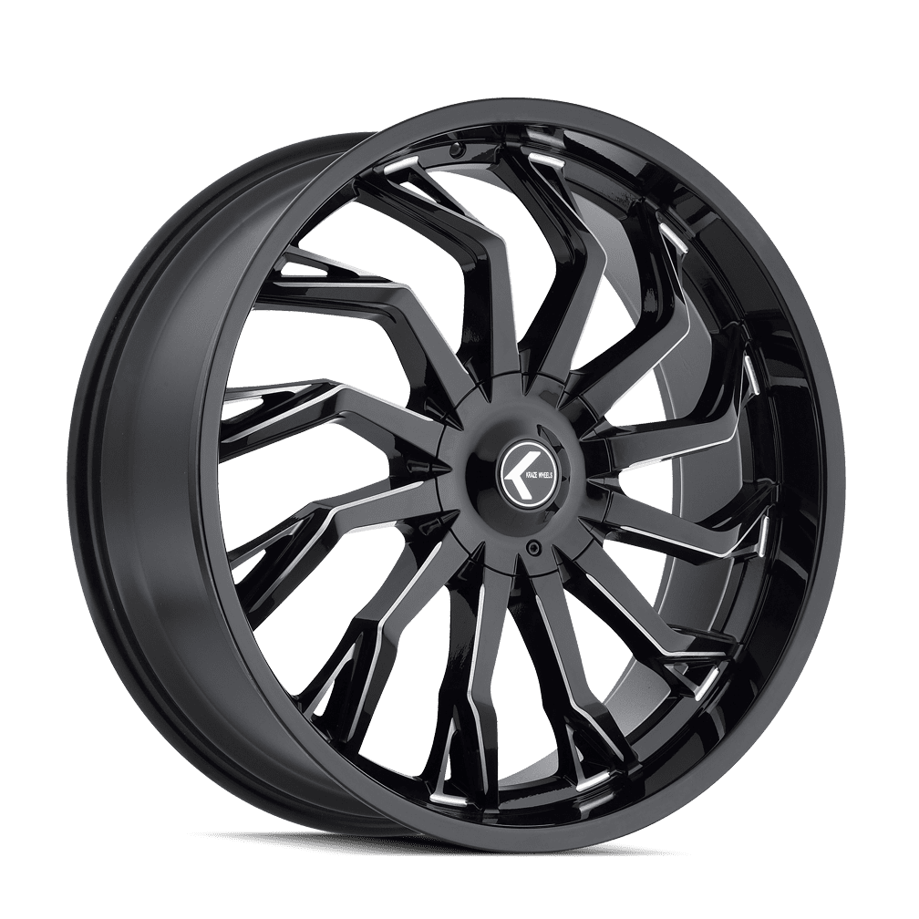 26 Inch 5x127 139 7 Wheel Rim Kraze Scrilla Kr142 26x10 18mm Black Milled Walmart Com Walmart Com