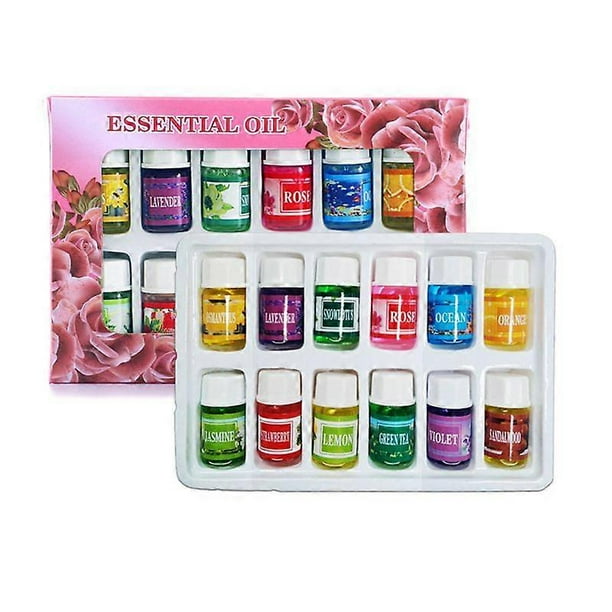 3ML water-soluble essential oil air outlet aromatherapy aromatherapy indoor fresh air, 12 pieces