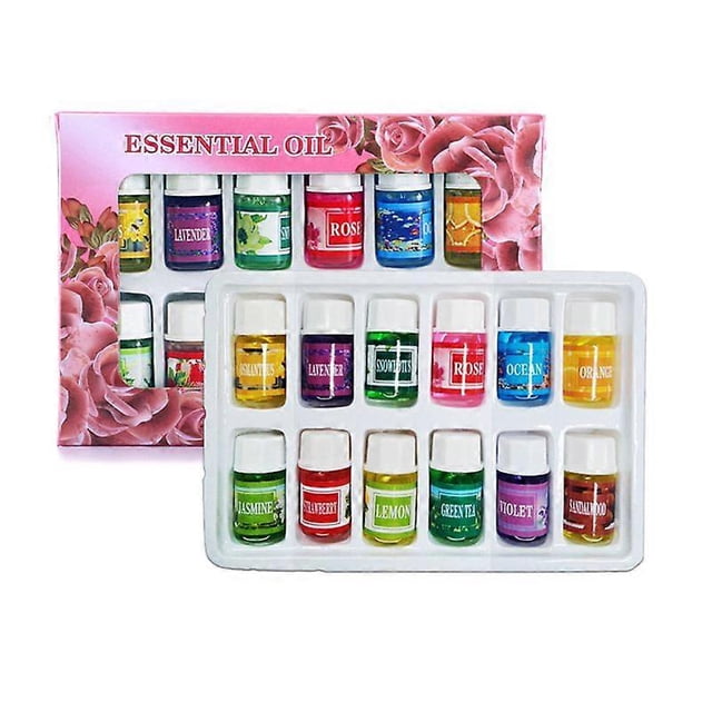 3ML water-soluble essential oil air outlet aromatherapy aromatherapy indoor fresh air, 12 pieces