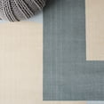thumbnail image 6 of SAFAVIEH Orwell Calanthia Abstract Area Rug, Beige/Blue, 6'7" x 6'7" Round, 6 of 8