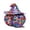 B001- Style A, variant on Halloween Party Decor, Halloween Witch Decor with Crystal Crushed Chip Resin Pumpkin Body, 4X4 in Decorative Candy Jar with Removable Witch Hat Lid, Halloween Home Decor Spooky