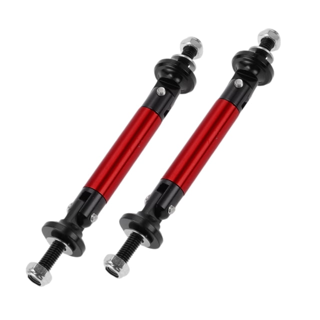 Unique Bargains 2 Pcs 45mm/1.77 Po Barres de Support de Lèvres Réglables Rouge