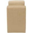 thumbnail image 4 of Meridian Furniture Banc en Velours Camel Stylet, 4 of 7