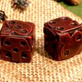 thumbnail image 3 of Dados de Calavera Talladas Casa de los Tesoros Juego De Entretenimiento Portátil Para Fiesta De Halloween 3D, 3 of 4