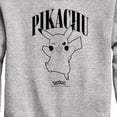 thumbnail image 3 of Pokémon - Pikachu Wink Graphic Long Sleeve Fleece Sweatshirt, 3 of 5
