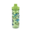 thumbnail image 3 of Your Zone 14-Ounce Plastic Water Bottle with Action Lid and Straw, Shark, Double Wall Insulated, 3 of 6