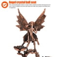 thumbnail image 3 of TABLETREANDS Base Decorativa De Aleación Roja Para Bola De Cristal Con Duradero Y, 3 of 8