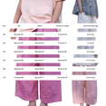 thumbnail image 4 of CPNG Girls Wide Leg Pants Solid Color Elastic Waist Casual Cropped Pants Trendy Baggy Lightweight Breathable Streetwear, 4 of 7