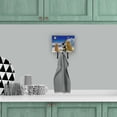 thumbnail image 4 of Golden Retriever and kittens Watching Santa Leash or Key Holder, 4 of 4