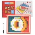 thumbnail image 2 of Juguete educativo, rompecabezas de mosaico de madera para niños, rompecabezas de madera, rompecabezas de mosaico, juguete de durabilidad prolongada, 2 of 14