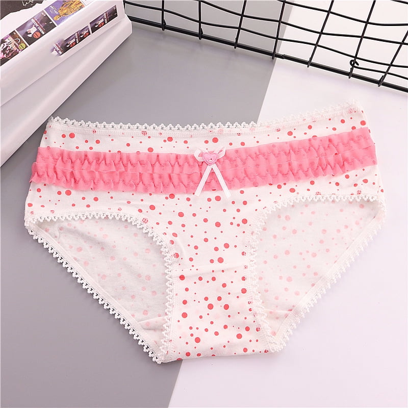 polka dot women's underwear