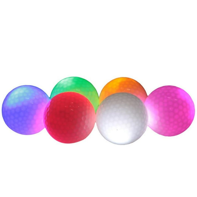 Sonducket 6 pelotas de golf que brillan en la oscuridad para entusiastas del golf. Golf Sonducket OD012836-00