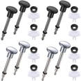 thumbnail image 2 of 2 Set Tub Spout Diverter Repairing Kit, Includes 2 x Diverter Stems, 2 x Cup Seals and 2 x Gate, Bathroom Shower Bathtub Leaky Faucet Repairing Replacement Parts, 2 of 2