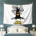 thumbnail image 6 of YFYANG Cute Halloween Haunted Tree Pattern Tapestry, Bedroom Dormitory Living Room Decoration Tapestrys Wall Hanging , 80 x 60 in, 6 of 8