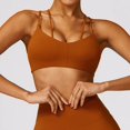 thumbnail image 1 of Ropa interior deportiva para Yoga, Top corto para mujer, sujetador de Yoga transpirable a prueba de golpes, Top de entrenamiento para gimnasio, sujetadores deportivos de realce para Fitness, 1 of 5