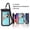 Black, variant on Waterproof Phone Pouch with High Transparent Tpu Material 7.99x4.72x0.47In Water Case for Phone with Adjustable Lanyard for Beach