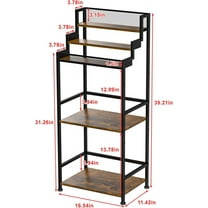 Trapezoidal Liquor Cabinet  for Home, Stepped Wine Rack Freestanding Floor, Corner Syrup & Whiskey Stand, Large-Capacity Alcohol Bottle Storage Display Shelf