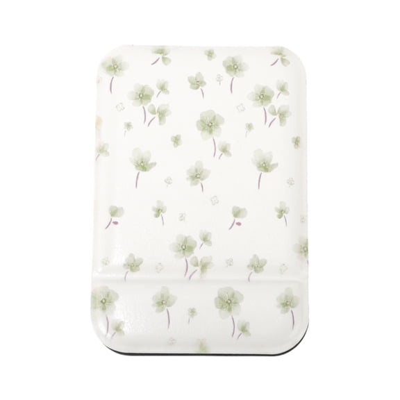Unique Bargains 1 Pc Women Durable Makeup Mirror for Travel Green ["Small"]